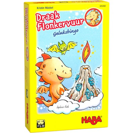 Haba 305492 Spel Draak Flonkervuur Geluksbingo