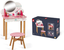 Afbeelding in Gallery-weergave laden, janod houten kaptafel met 10 accessoires P&#39;tite Miss
