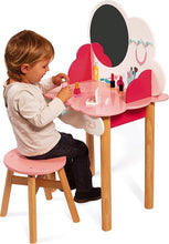 Afbeelding in Gallery-weergave laden, janod houten kaptafel met 10 accessoires P&#39;tite Miss
