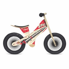 Afbeelding in Gallery-weergave laden, Kinderfeets houten loopfiets retro serie Rocket
