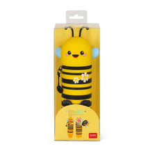 Afbeelding in Gallery-weergave laden, Legami 2 in 1 siliconen pennenzak - Kawaii Bij
