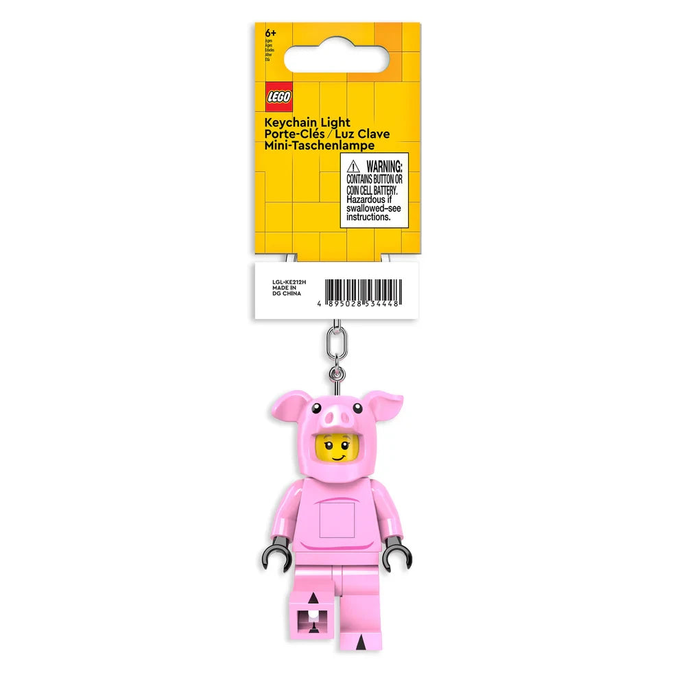 LEGO Classic sleutelhanger met licht Piggy