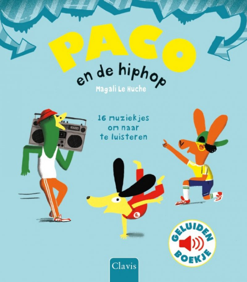 Clavis geluidenboekje - Paco en de hiphop