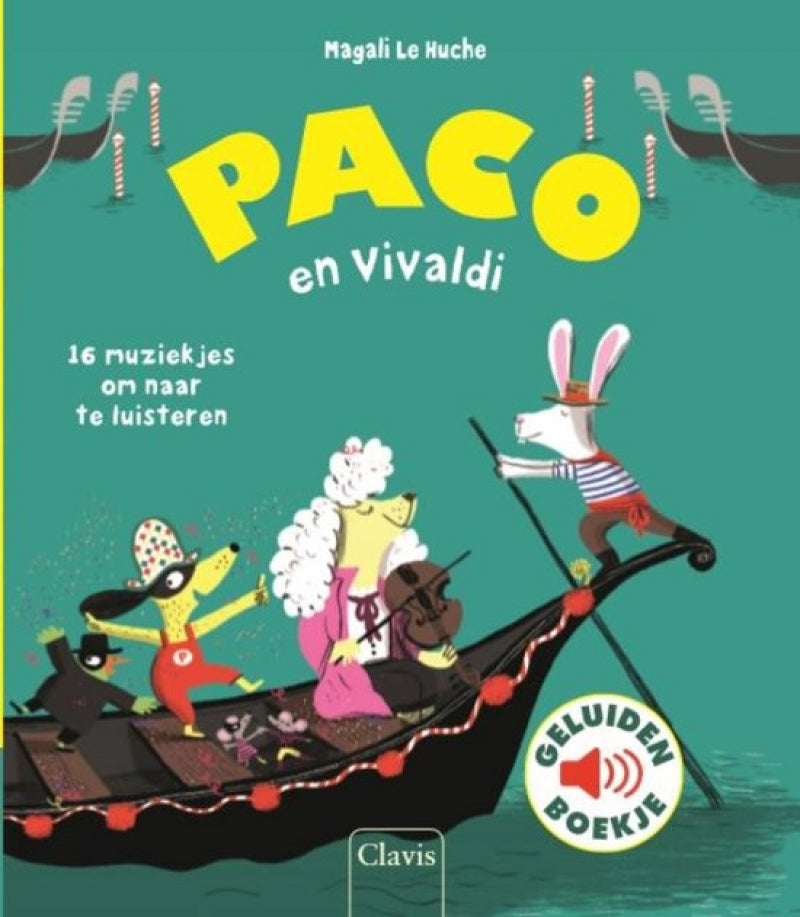Clavis geluidenboekje - Paco en Vivaldi