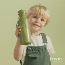 Video laden en afspelen in Gallery-weergave, Trixie drinkfles 500 ml - Mr. Dino
