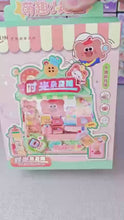 Video laden en afspelen in Gallery-weergave, Kawaii DIY knutselkraampje retro grocery shop 15,5cm
