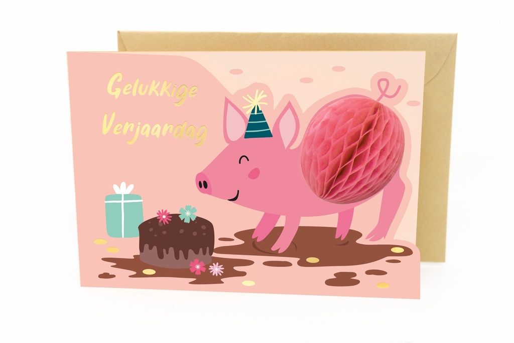 Enfant Terrible wenskaart GELUKKIGE VERJAARDAG - PUC2547