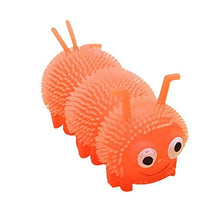 Afbeelding in Gallery-weergave laden, Fidget Toys - Puffer rups neon 19,5 cm
