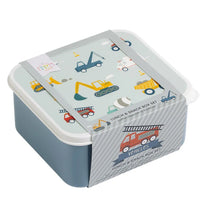 Afbeelding in Gallery-weergave laden, A Little Lovely Company - Lunch &amp; snack box set - Voertuigen
