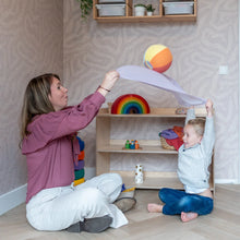 Afbeelding in Gallery-weergave laden, Little Botanic Label - Sensorische Ballonbal - Rainbow orginal &amp; pastel
