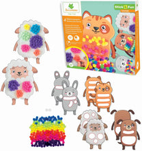 Afbeelding in Gallery-weergave laden, Sycomore Stick &amp; Fun - Pompons boerderijdieren
