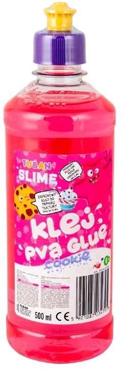 Tuban Pva Glue lijm 500 ml – Geur Cookie / koekjes - roze