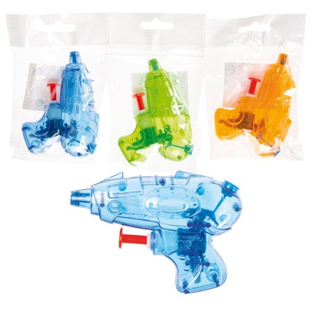 Waterpistool transparant 9 cm - Groen