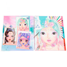 Afbeelding in Gallery-weergave laden, Depesche Create your fantasy face kleurboek - 11240_A
