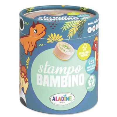 Aladine Stampo Bambino houten stempels Dinosaurussen - 03133