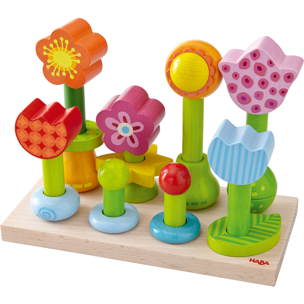 Haba houten opsteekspel Bloementuin - 301551