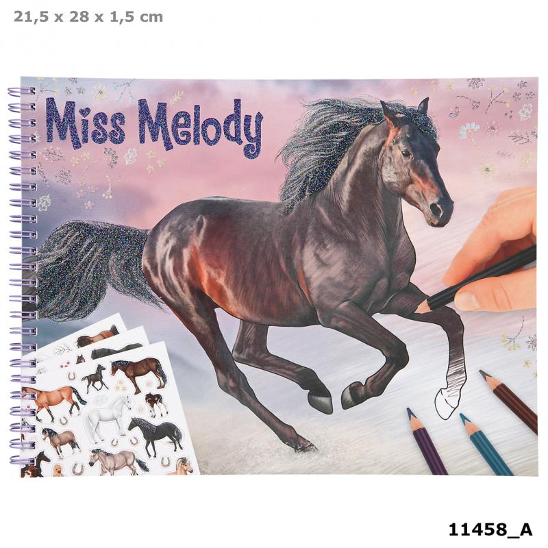Depesche Miss Melody paarden kleurboek 11458_A