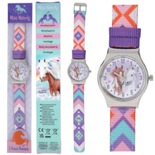 Afbeelding in Gallery-weergave laden, Depesche Miss Melody Paarden horloge - 11693_A
