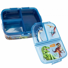 Afbeelding in Gallery-weergave laden, Depesche Dino World broodtrommel lunchbox XL Dino&#39;s - 11735_A
