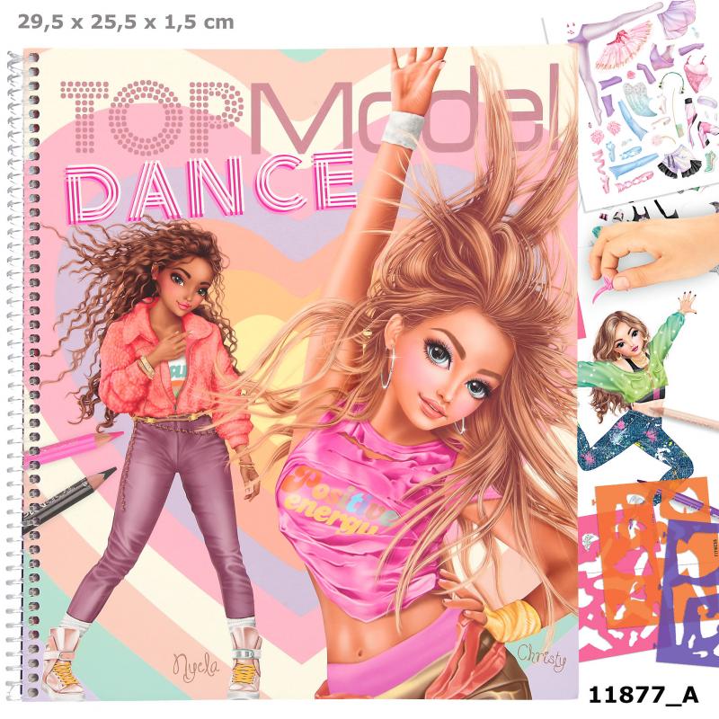 Depesche Topmodel kleurboek Dance 11877_A