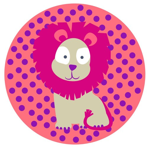 Lassig 4 Kids 1210003717 siliconen placemat Wildlife Lion leeuw
