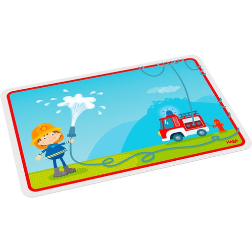 Haba 303814 Kinderplacemat Brandweer