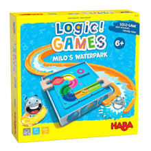 Afbeelding in Gallery-weergave laden, Haba Logic! Games - spel 6+ Milo&#39;s Waterpark - 306826
