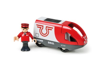 Brio 33504 Locomotief met conducteur, op batterijen