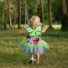 Afbeelding in Gallery-weergave laden, Great Pretenders verkleedjurk Fairy Blooms Deluxe groen, maat 5-6 jaar

