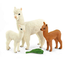 Afbeelding in Gallery-weergave laden, Schleich Wild Life - Alpacafamilie - 42544
