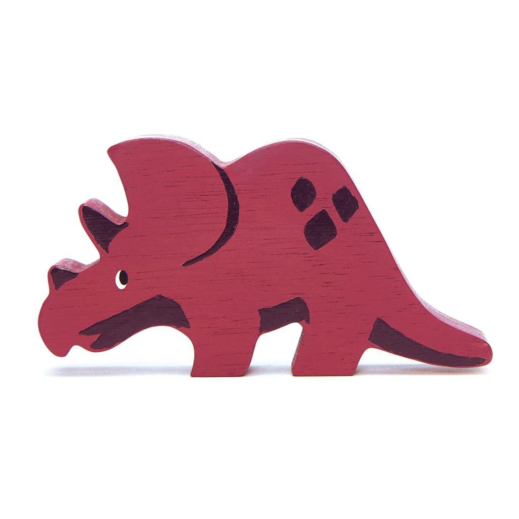 Tender Leaf Toys houten Triceratops dino