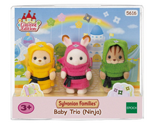Afbeelding in Gallery-weergave laden, Sylvanian Families Baby Trio Ninja - 5616 Limited Edition
