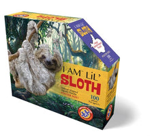 Afbeelding in Gallery-weergave laden, Madd Capp - I am Lil&#39; puzzel junior Sloth luiaard, 100 stukjes
