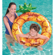 Afbeelding in Gallery-weergave laden, Bestway Summer Flavors zwemring ananas - 116 x 88 cm
