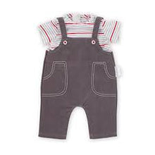 Afbeelding in Gallery-weergave laden, Corolle Grand Poupon - salopet en shirt - voor babypop 36 cm - DMV86-0
