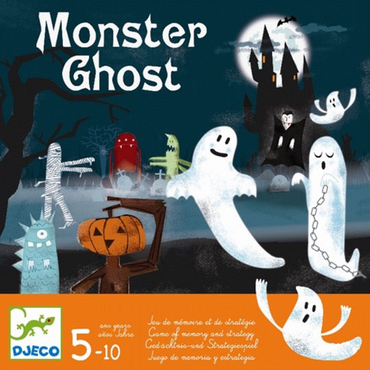 Djeco DJ08445 spel Monster Ghost (geheugen- en strategiespel 5+)