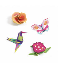 Afbeelding in Gallery-weergave laden, Djeco origami knutselset Tropics, tropische dieren en bloemen - DJ08754

