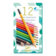 Djeco 12 aquarel kleurpotloden - DJ08824