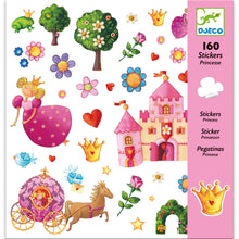 Afbeelding in Gallery-weergave laden, Djeco stickerset Prinsessen 160 stuks - DJ08830
