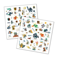 Djeco stickerset Ridders 160 stuks - DJ08886