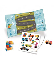 Afbeelding in Gallery-weergave laden, Djeco stevige herplaatsbare stickers Auto's - DJ09073

