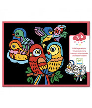 Afbeelding in Gallery-weergave laden, Djeco fluwelen kleurplaten, Baby vogels - DJ09099
