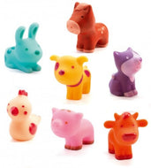 Djeco Troopo-Farm boerderijdiertjes, set 7 stuks - DJ09116