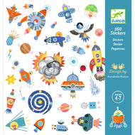Djeco stickerset in het heelal 160 stuks - DJ09270