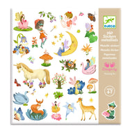 Djeco metallic stickerset Fantasie 160 stuks - DJ09279
