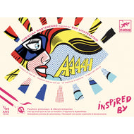 Djeco Christian Montenegro Inspired By Roy Liechtenstein - Heroes - DJ09376