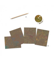 Afbeelding in Gallery-weergave laden, Djeco Scratch kaarten, Het rijk van de dinosauriërs 6+ - DJ09726
