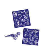 Afbeelding in Gallery-weergave laden, Djeco set van 50 metallic scratch stickers, Iron - DJ09737
