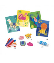 Afbeelding in Gallery-weergave laden, Djeco knutselset collages met krullen, 3-6 jaar - DJ09868
