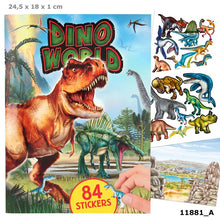 Afbeelding in Gallery-weergave laden, Depesche Dino World stickerboek met puffy stickers - 11881_A

